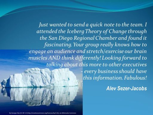 Testimonial from Alev Sezer-Jacobs